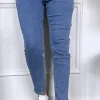 ESTEE BROWN Jeans^Allison Blue Mom Fit Jeans