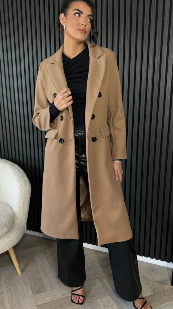 PARIS FASHION SHOPS Coats & Jackets^Baldwin Camel Midi Length Coat