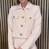 ATTENTIF Co-ords^Billie Dusky Pink Shorts & Jacket Co Ord