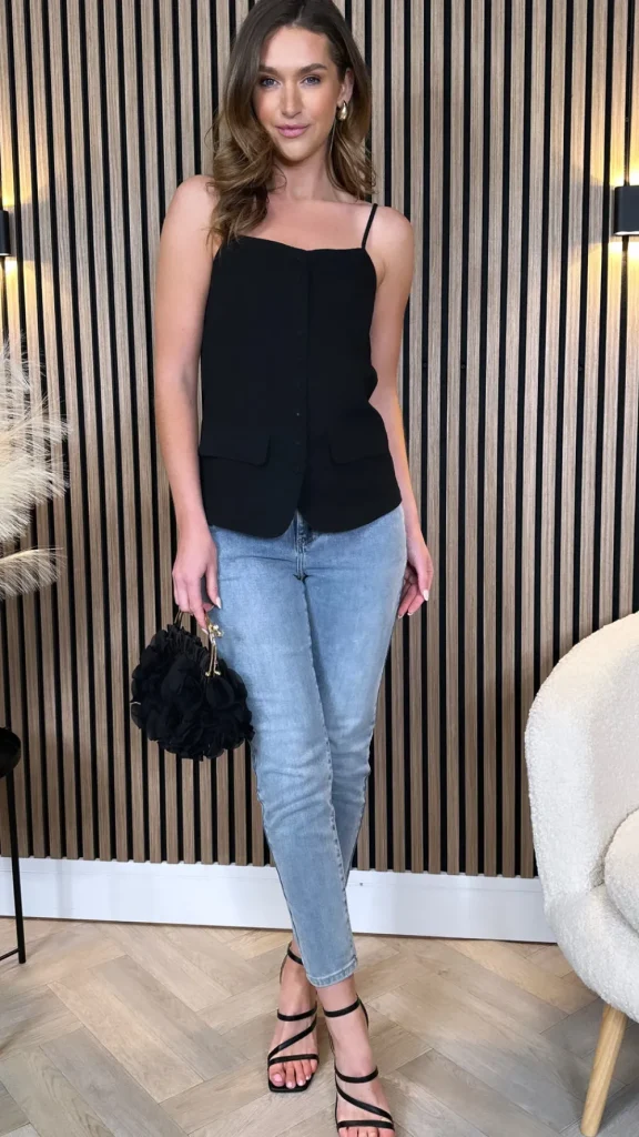 NINA CARTER Jeans^Carson Light Blue Boyfriend Jeans