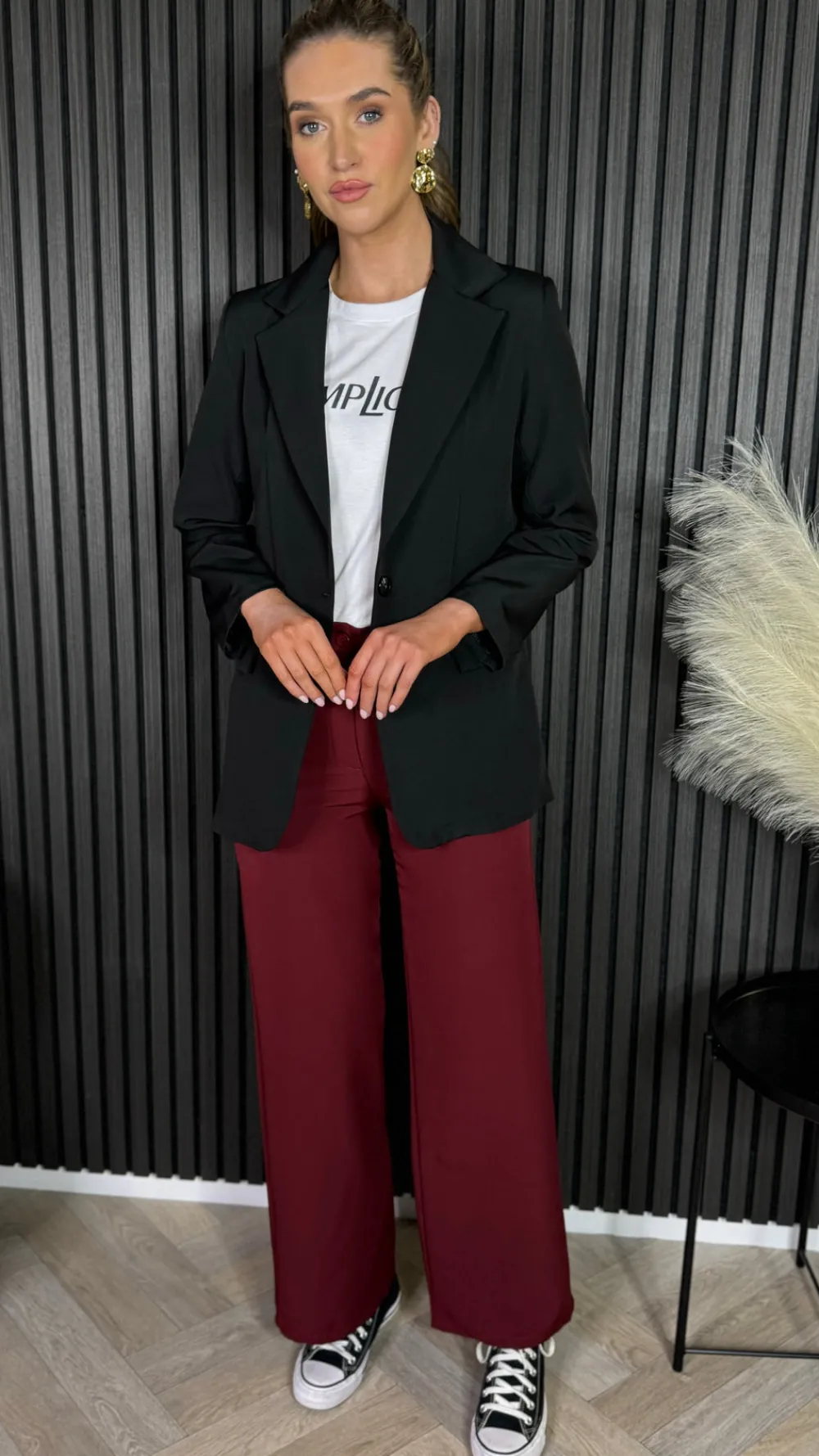 effie_burgundy_wide_leg_t_2.webp ESTEE BROWN Trousers^Effie Burgundy Wide Leg Trousers