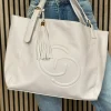 Roc Ronoco Bags^Eliseo Grey Leather Look Handbag