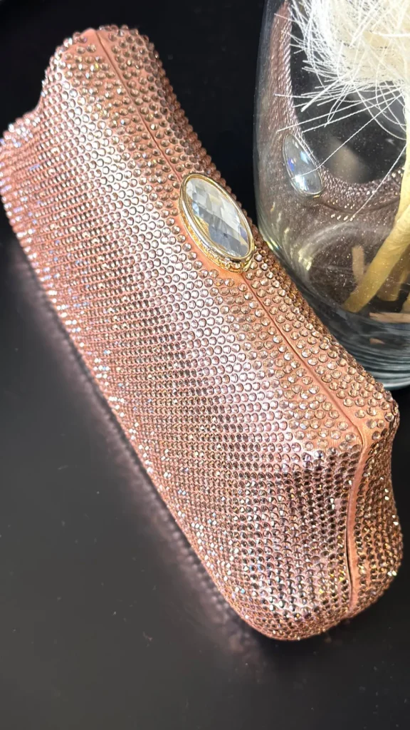 Roc Ronoco Bags^Ember Rose Gold Clutch Bag