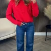 REDIAL Jeans^Fallon Blue Wide Leg Jeans