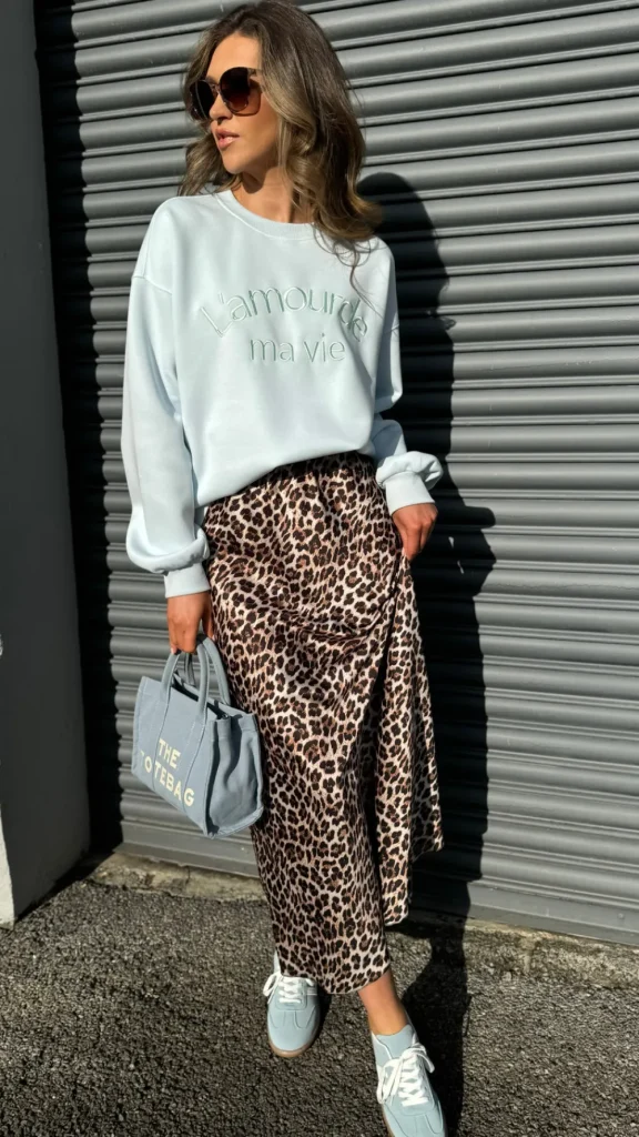 PARIS FASHION SHOPS Bags^Jade Light Blue 'Tote Bag' Handbag