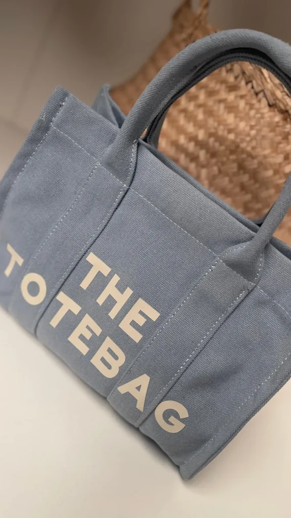 PARIS FASHION SHOPS Bags^Jade Light Blue 'Tote Bag' Handbag