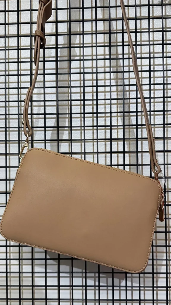 Roc Ronoco Bags^Kathy Beige Crossbody Handbag
