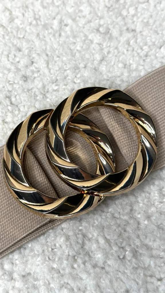 PHANIE MODE Belts^Lennox Camel Buckle Detail Belt