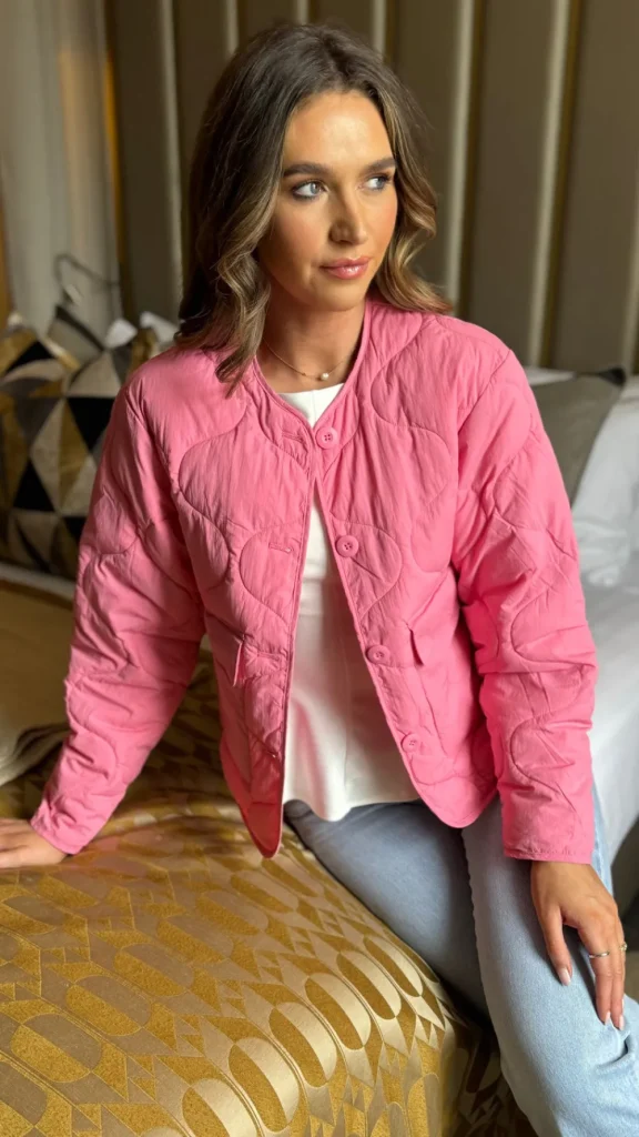 BESTSELLER Coats & Jackets^Lyla Pink Quilted Jacket