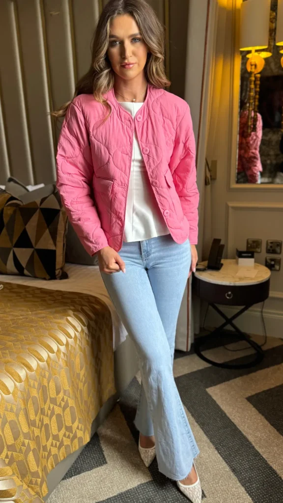 BESTSELLER Coats & Jackets^Lyla Pink Quilted Jacket