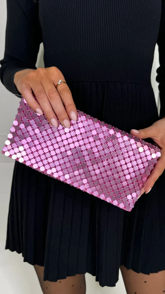 JM FACTORY Bags^Mallory Rose Sequin Clutch Bag