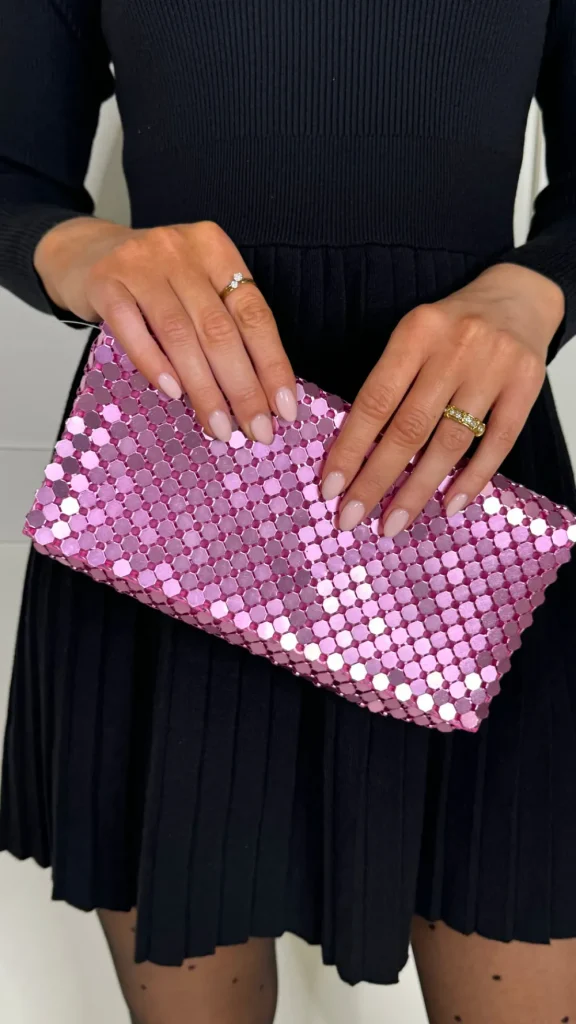 JM FACTORY Bags^Mallory Rose Sequin Clutch Bag
