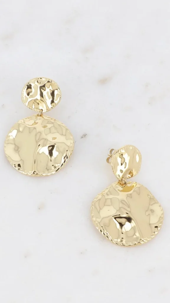 PARIS FASHION SHOPS Jewellery^Margo Gold Dangling Drop Earrings
