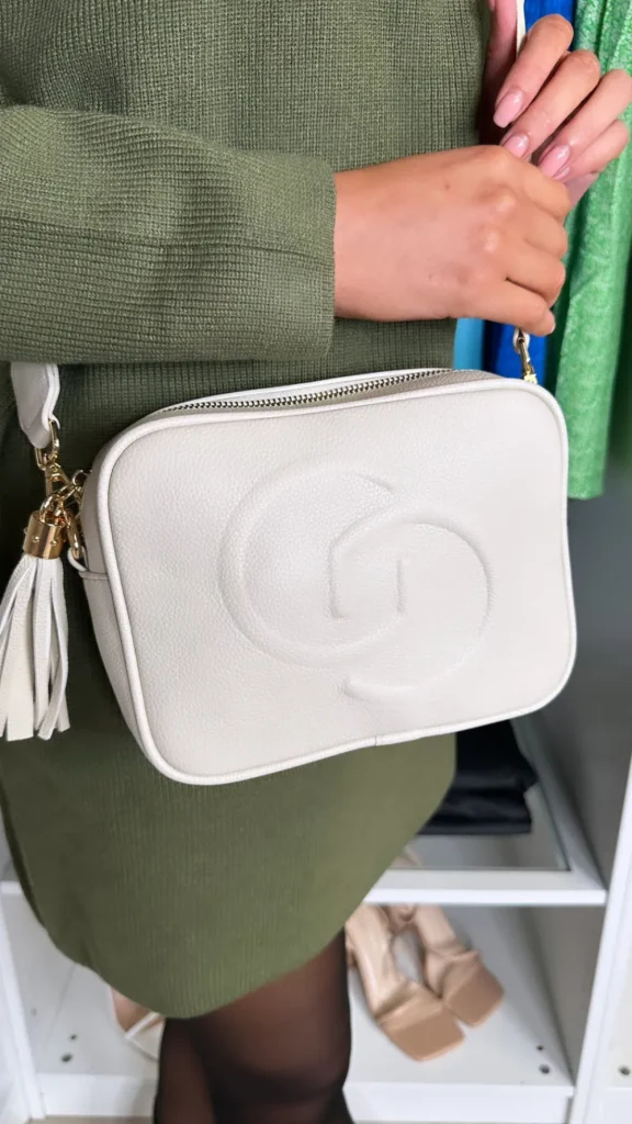 CC Bags^Naoko Beige Crossbody Handbag