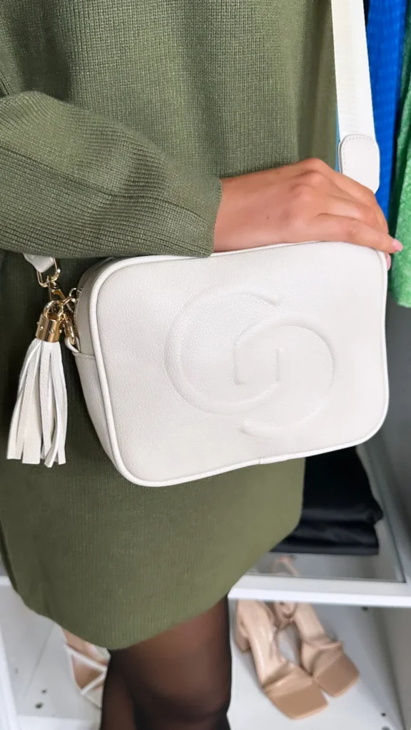 CC Bags^Naoko Beige Crossbody Handbag