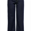 BESTSELLER Jeans^Nixon Dark Blue High Waist Wide Leg Jeans