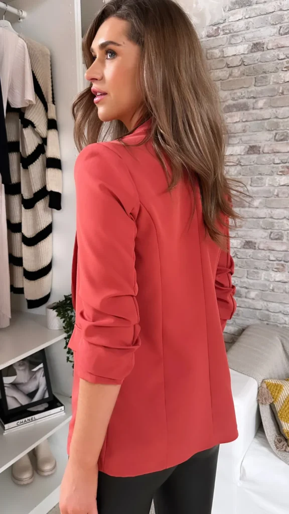 MISS LINDA Blazers^Odette Rust Blazer
