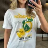 PARIS FASHION SHOPS Tops^Rafferty White Graphic Printed 'Paradise' T Shirt