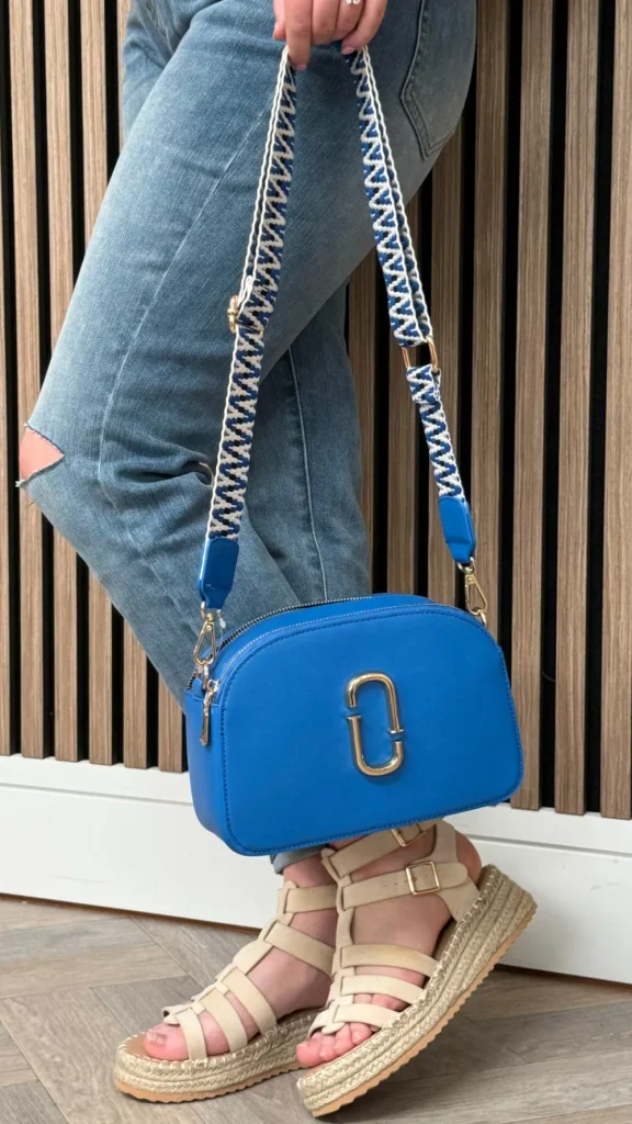 Roc Ronoco Bags^Romilly Blue Slim Crossbody Handbag