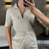 GIRL IN MIND Jumpsuits + Playsuits^Sally Sand Utility Style Playsuit