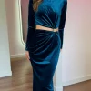 COPPEROSE Going Out Dresses | Occasion Dresses^Saskia Blue Cut Out Detail Midi Dress