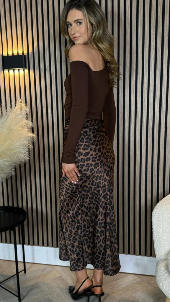 VERA LUCY Tops^Sloane Chocolate Ruched One Shoulder Top