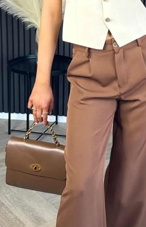 Roc Ronoco Bags^Steffi Chocolate Brown Crossbody Handbag