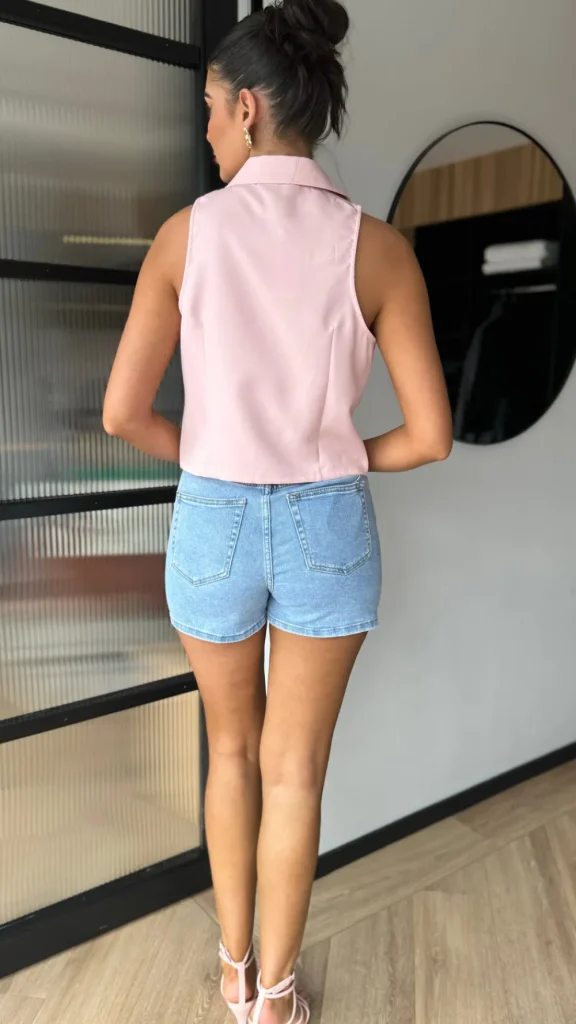 REDIAL Skirts & Shorts^Tallulah Blue Denim Skort