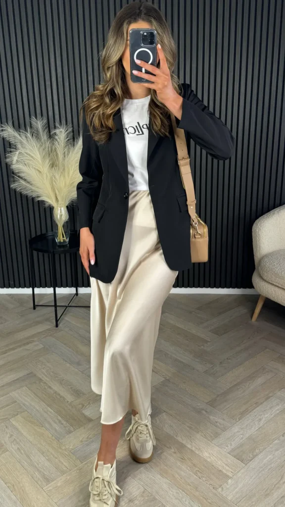 ESTEE BROWN Blazers^Toni Black Oversized Blazer