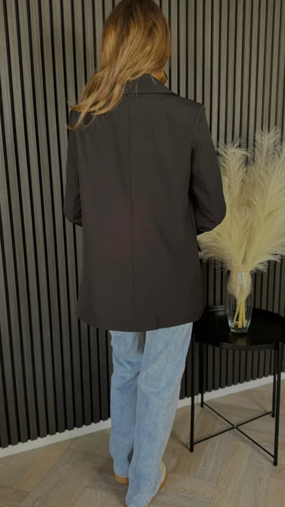 ESTEE BROWN Blazers^Toni Black Oversized Blazer