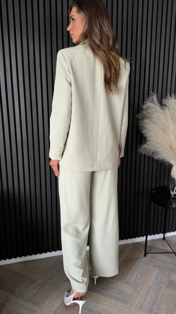 FEELKOO Blazers^Verona Light Green Oversized Blazer