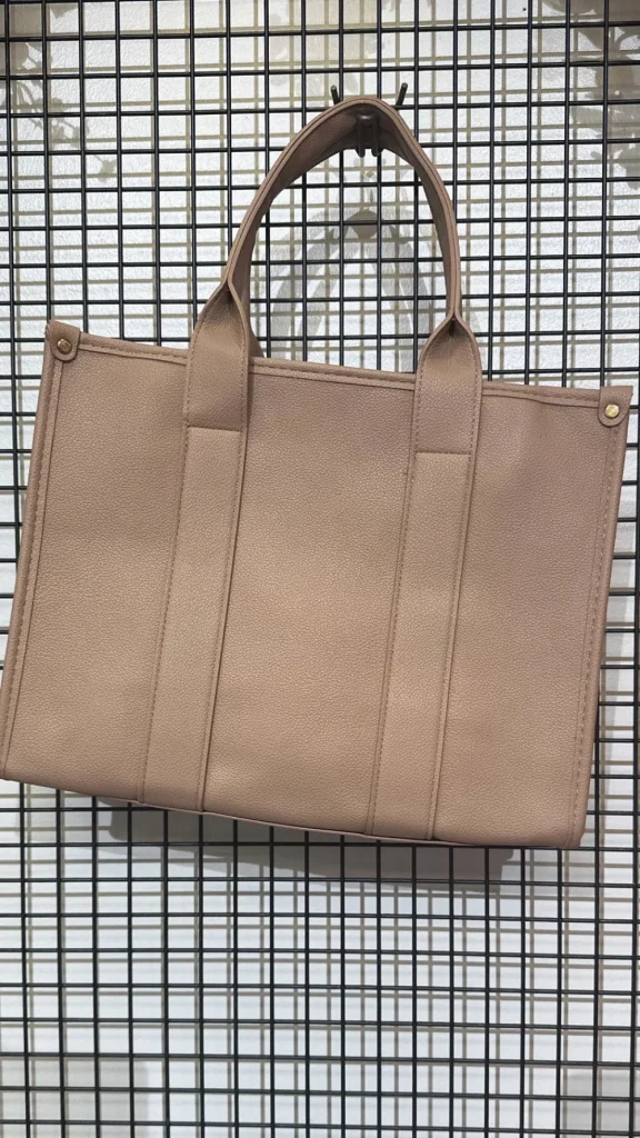 Roc Ronoco Bags^Vondra Khaki Large Tote Handbag