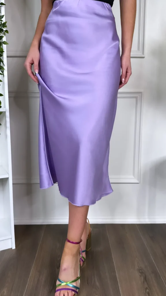 COPPEROSE Skirts & Shorts^Yaella Lilac Midi Skirt