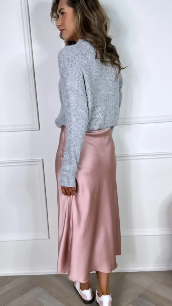 COPPEROSE Skirts & Shorts^Yaella Pink Midi Skirt