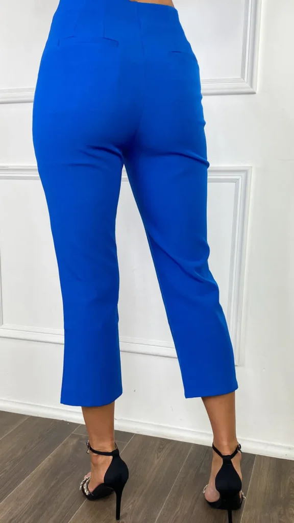 IONEL Trousers | Co-ords^Zayna Cobalt Blue Suit Trousers